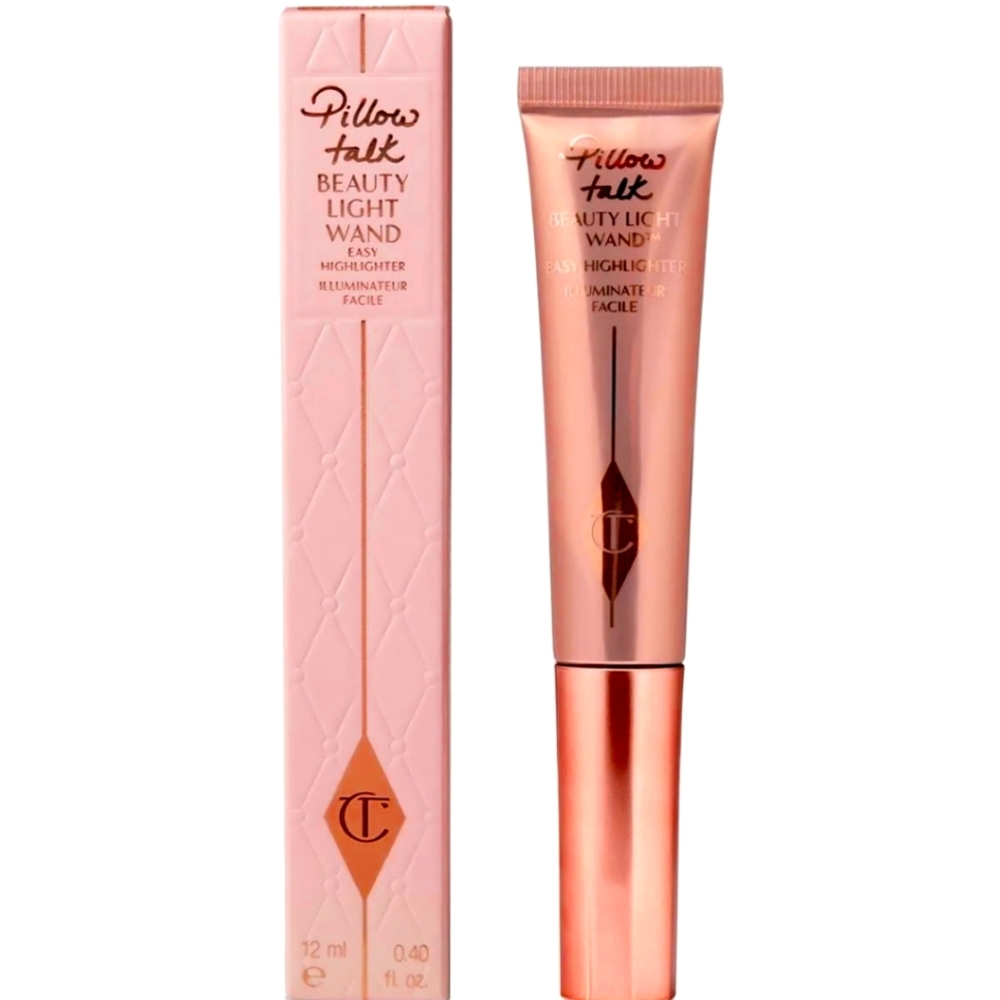 NIB Charlotte Tilbury Pillow Talk Beauty Light Wand - Shade Pillow Talk